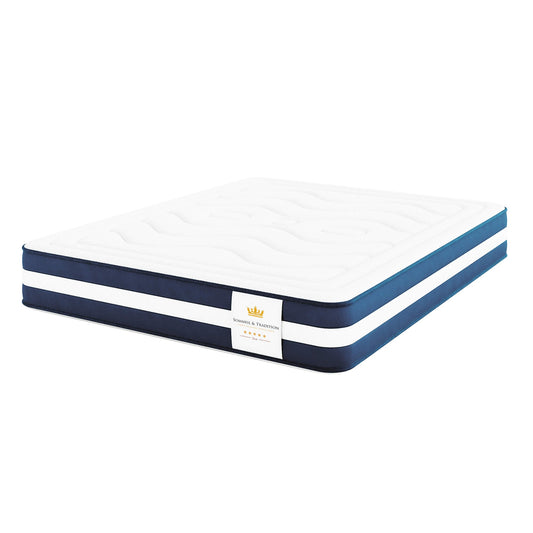 Matelas ressorts ensachés et mousse mémoire de forme - LAFAYETTE 27cm