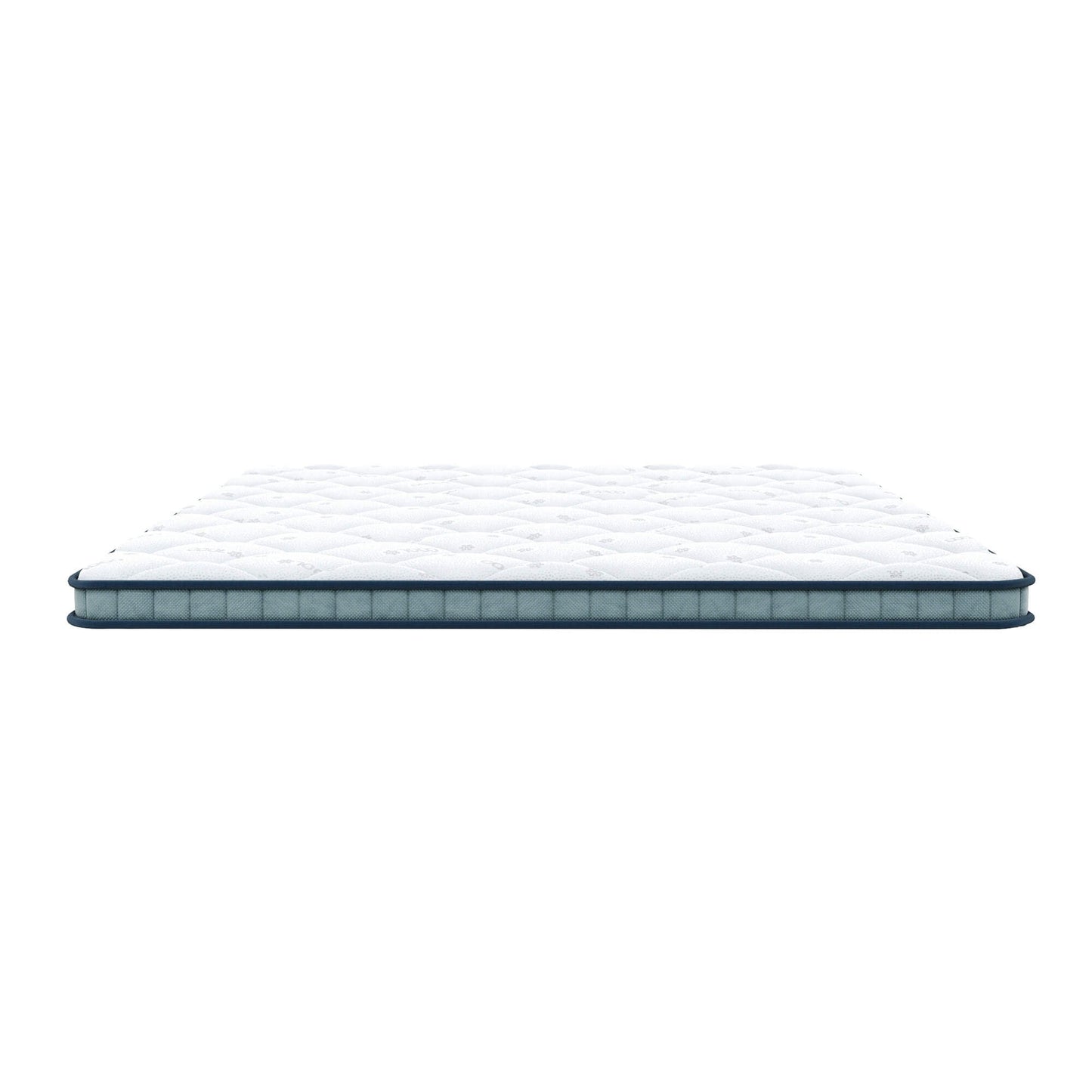 Surmatelas 2 en 1 côté FRESH été + côté mousse mémoire de forme - THERMO FRESH BLEU - TOPPER 5 cm